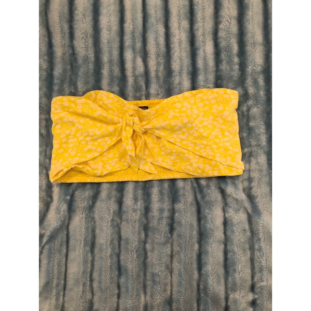 Floral Yellow Bandeau